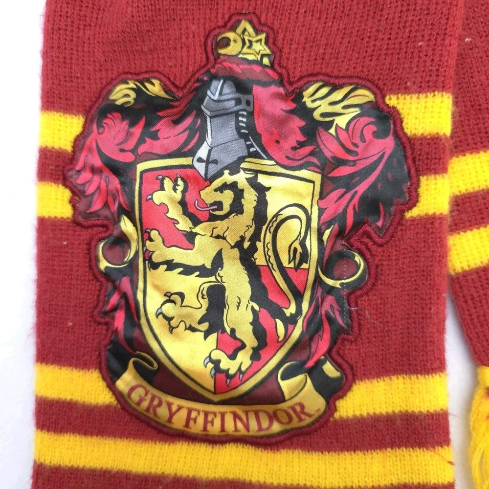 Gryffindor Harry Potter Costume Scarf Acrylic Halloween Cosplay O/S